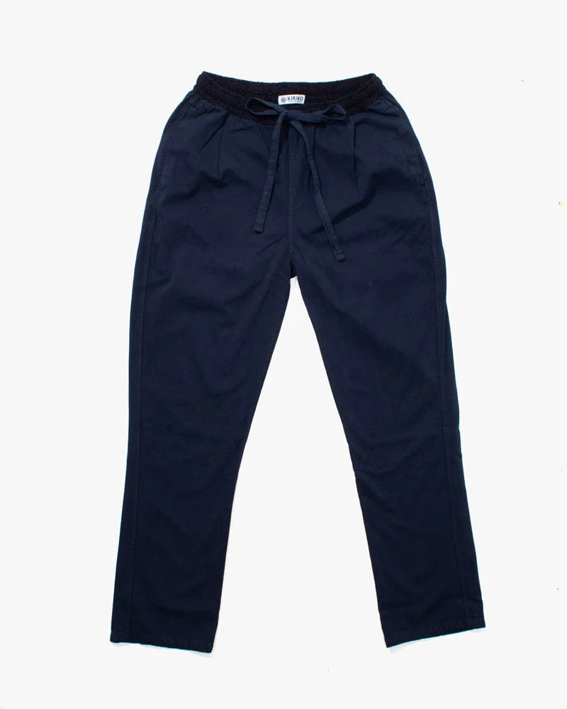Kiriko Original Pants, Raku, Navy Nami - Image 4