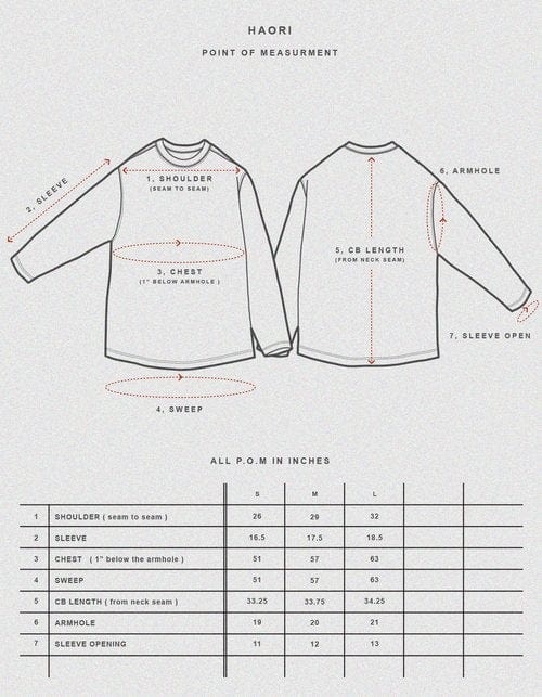 Prospective Flow Jacket, Haori, Natural - Image 6