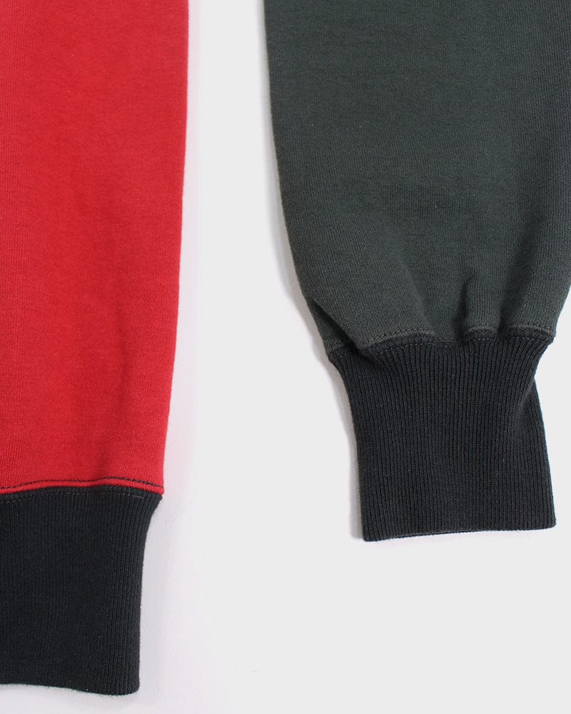 Japanese Repro Crewneck, Flathead Brand, Orange Beach, Grey and Red - L - Image 3