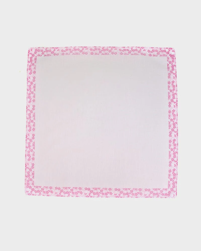 Japanese Handkerchief, Classic, Fushiito, Pink Sakura - Image 3