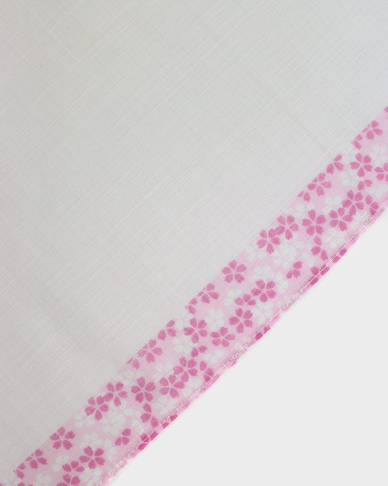 Japanese Handkerchief, Classic, Fushiito, Pink Sakura - Image 4