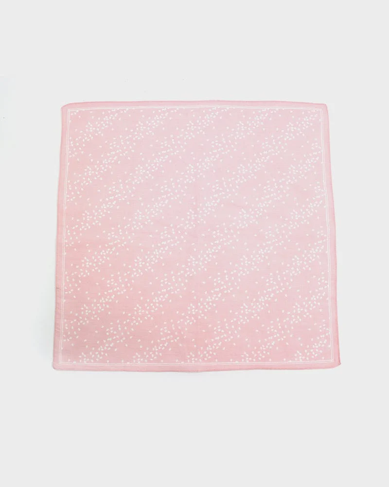 Japanese Handkerchief, Classic, Hannari, Haizakura-Iro - Image 3
