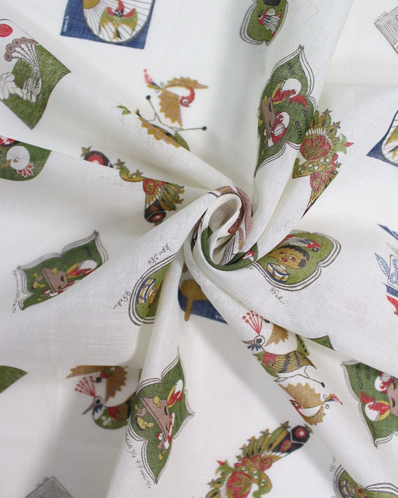 Japanese Handkerchief, Classic, Takeo Takei Woodblock Print Collection - Image 5