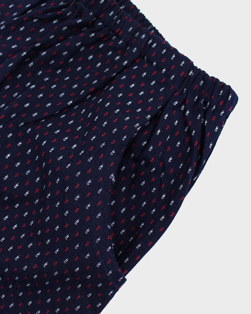 ToK Pants, Kasuri Indigo with Red and White Dash - Image 7