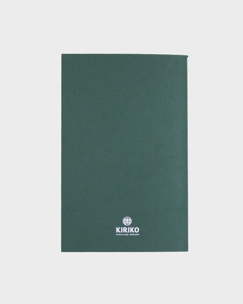 Kiriko Original Lined Notebook, Green Kumo - Image 4