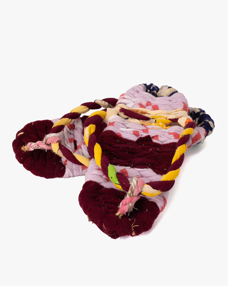 Matsunoya Kid's Hand Woven Waraji Slippers (S/M) - Image 3