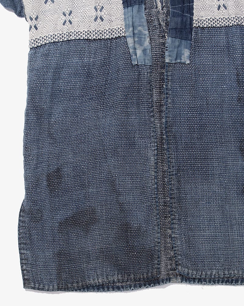Vintage Noragi Jacket, Boro, Kogin Sashiko and Sakiori - Image 8