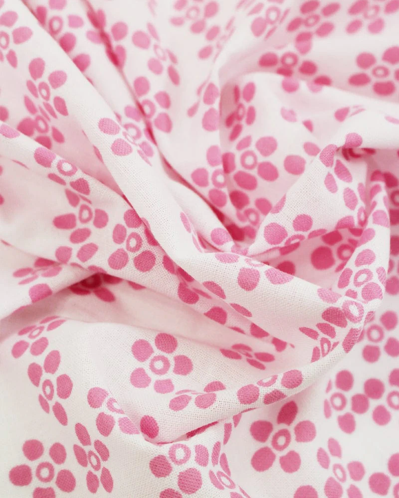 Tenugui, Classic, Komon, Pink Kobana - Image 4