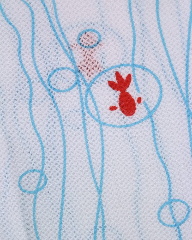 Tenugui, Classic, Komon, Nagashi Kin - Image 3