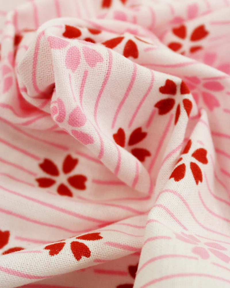 Tenugui, Classic, Komon, Shima Sakura - Image 4