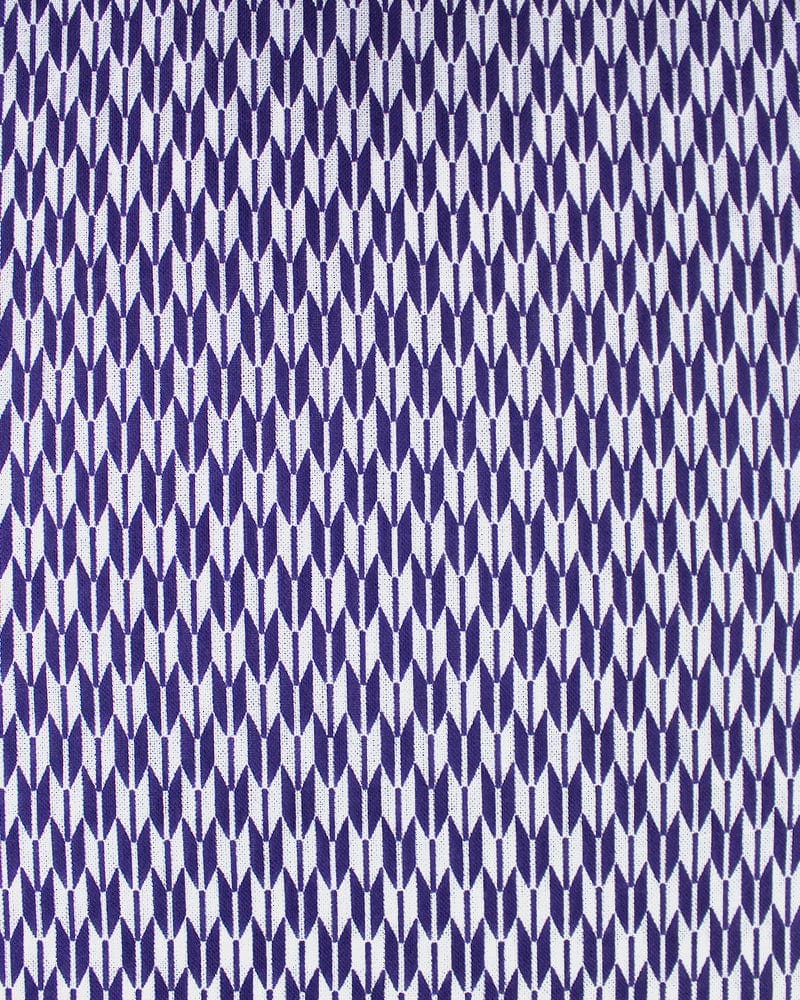 Tenugui, Classic, Komon, Small Purple Yagasuri - Image 3