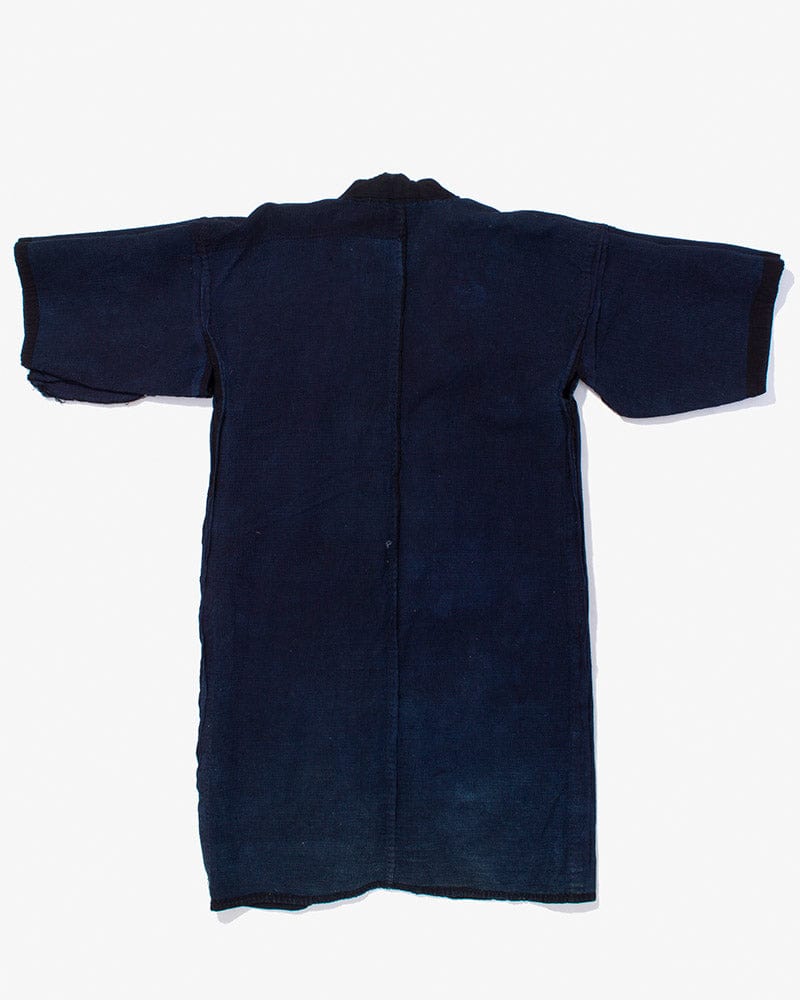 Vintage Noragi Jacket, Reversible Boro, Fully Sashiko Stitched Dark Indigo and Black - Image 13